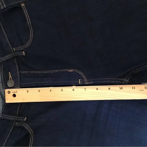 Old Navy Women's Dark Blue Jeans High Rise Wow Super Skinny Size US8 - Picture 6 of 14